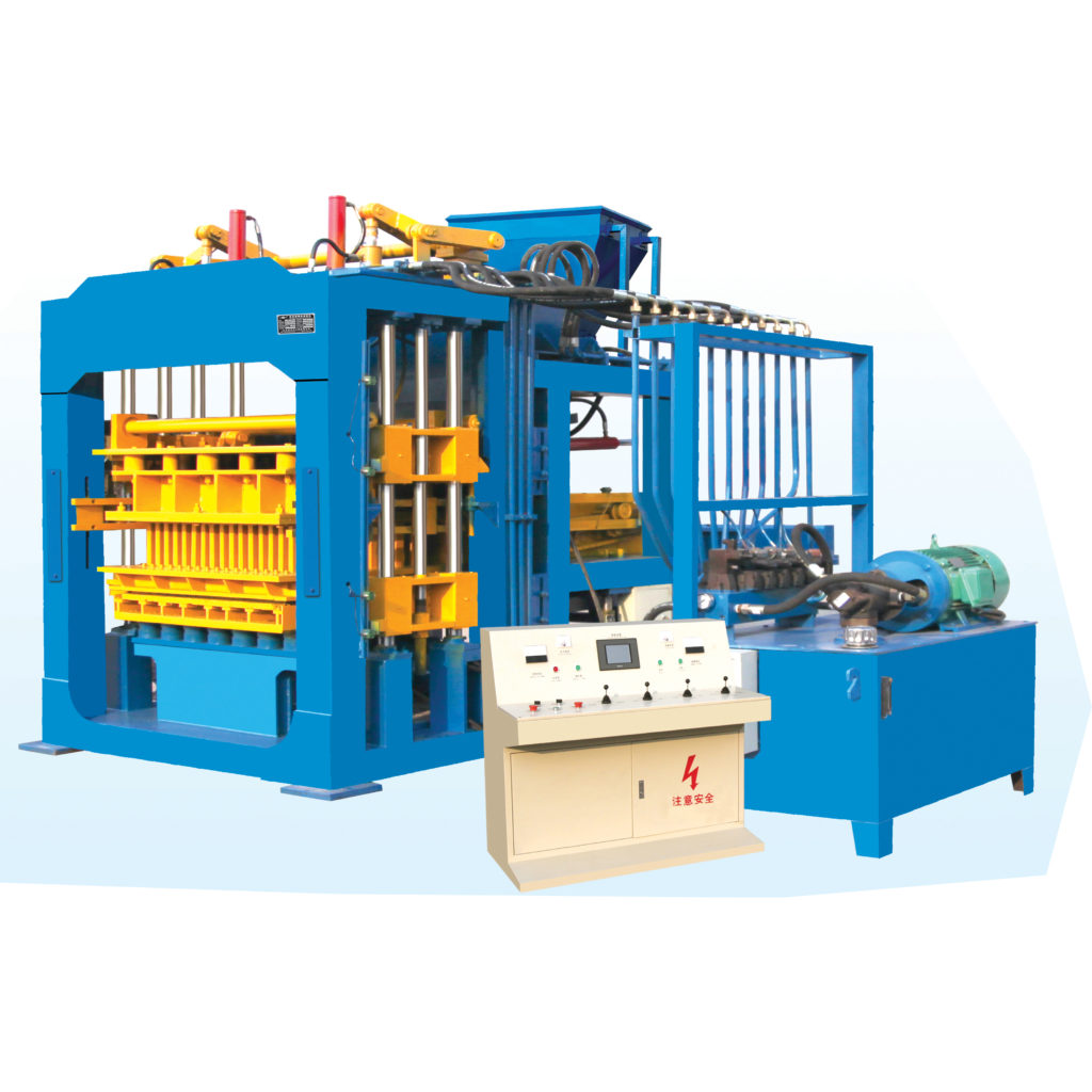 QT8-15C fully automatic fly ash brick making machine