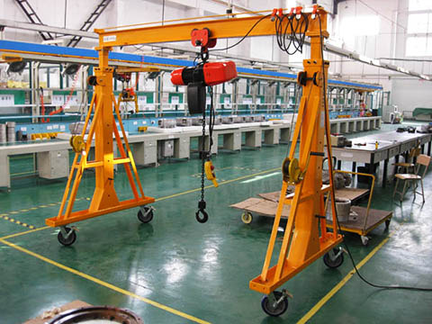 portable workshop gantry crane for sale 