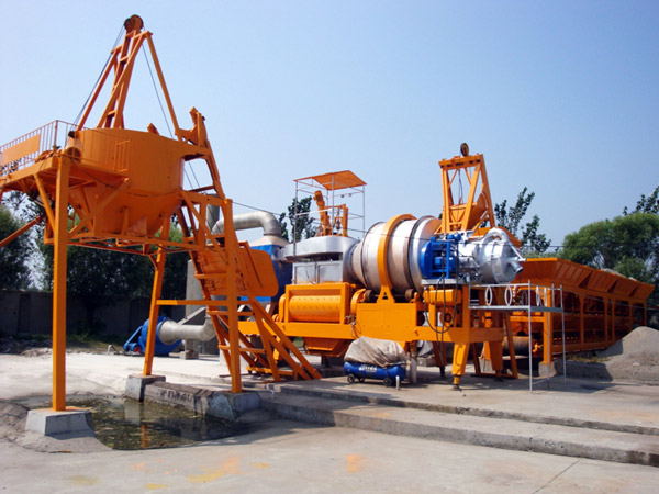 small portable asphalt plant