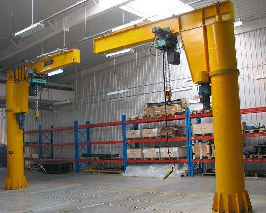 Column Type Jib Crane For Sale In The Factory