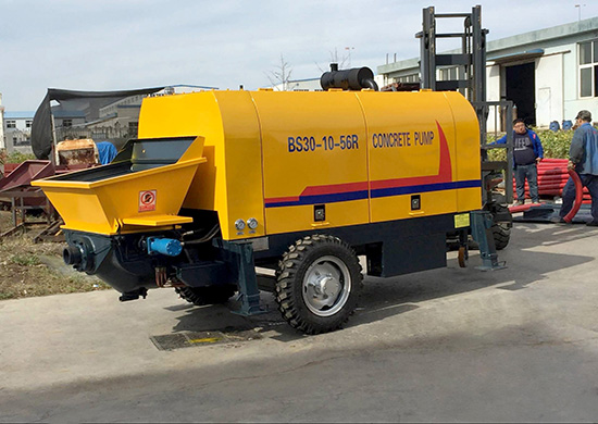 stationary concrete pump