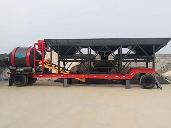 mobile concrete batching plant