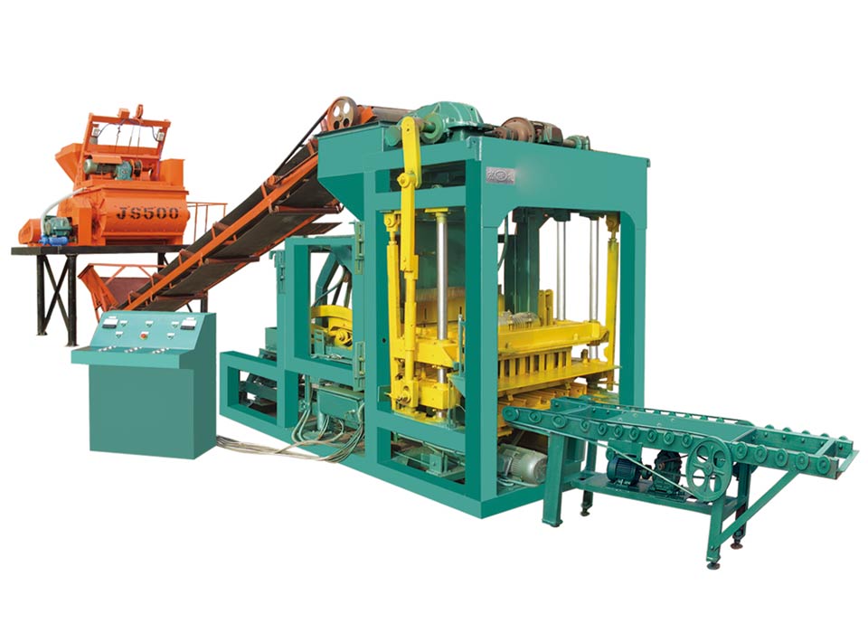 ABM-6S semi automatic fly ash bricks manufacturing machine