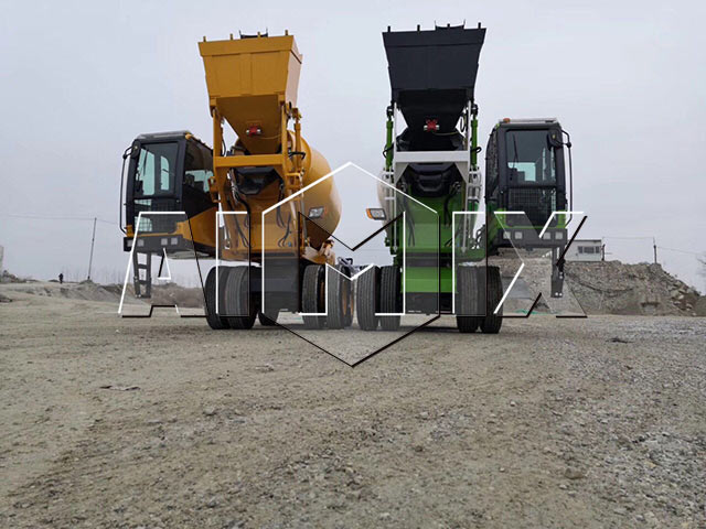 Self-Loading Concrete Mixers