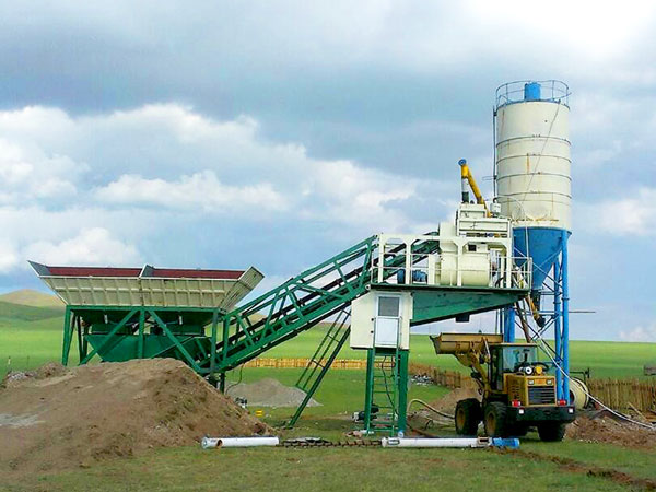 AJY-25 mobile automatic batching plant