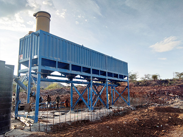 Horizontal Cement Silo