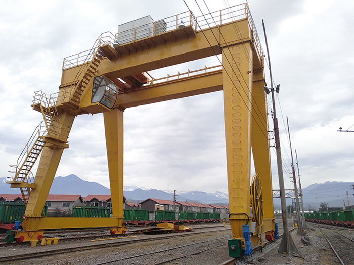 double girder A type gantry crane