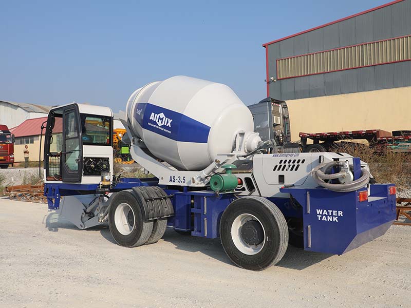 AS-3.5 self-loading concrete mixer