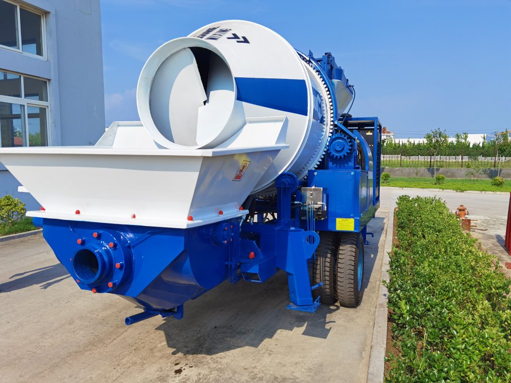 concrete mix pump