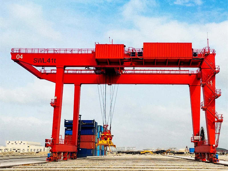 rubber tyre gantry crane for sale