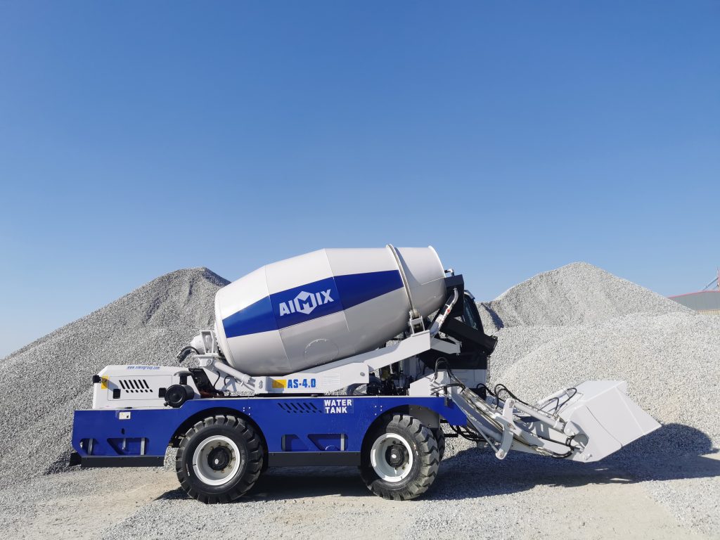 Aimix AS Seri self loading concrete mixer