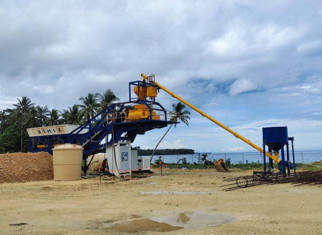 Mobile Ready Mix Concrete Plant