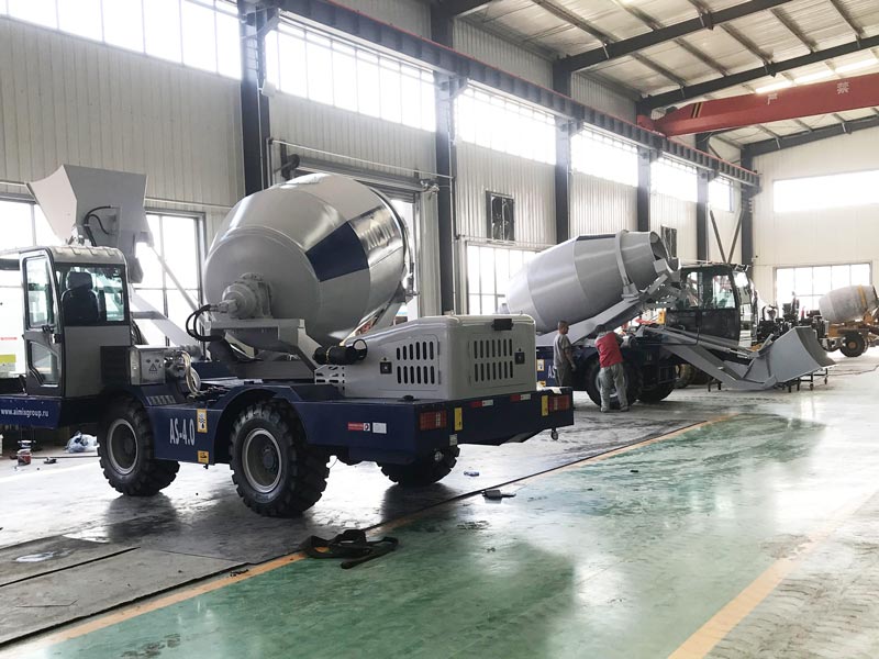 self loading concrete mixer manufacturer