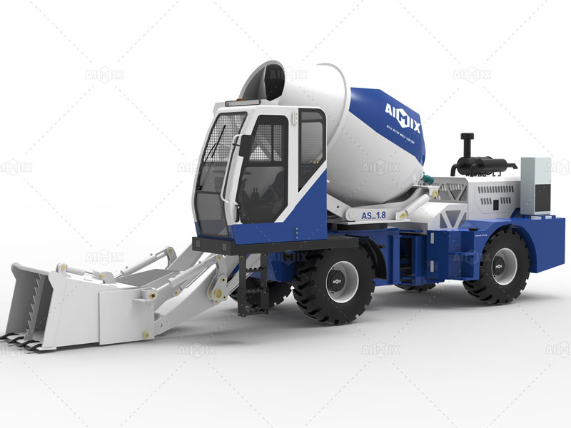 self loading mobile concrete mixer price