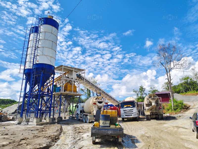 concrete batch plant cost