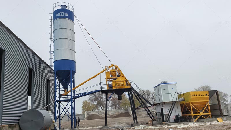 Small Type Concrete Batching Plant