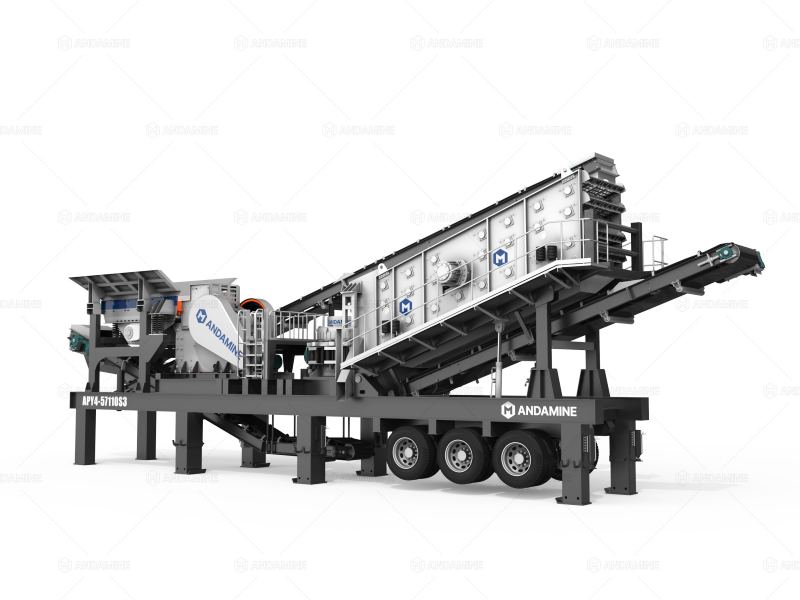 mobile quartz crusher