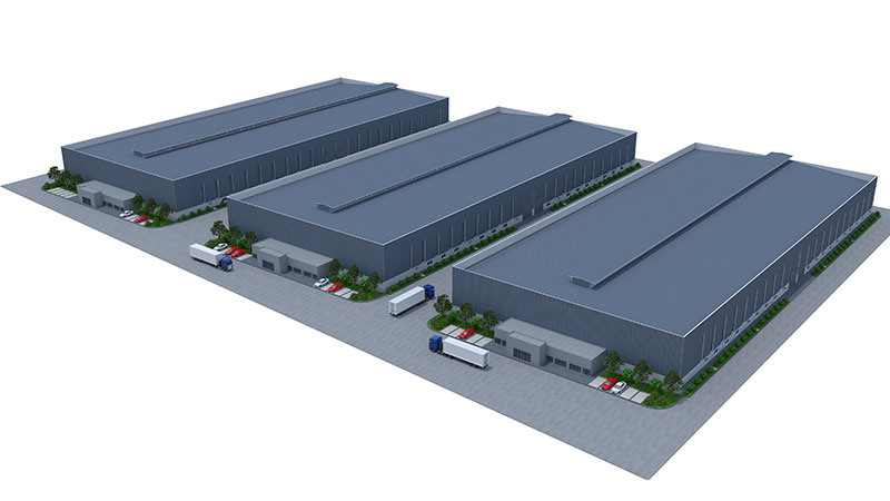 structural steel warehouse design