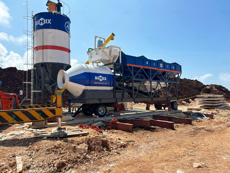  drum type concrete plant