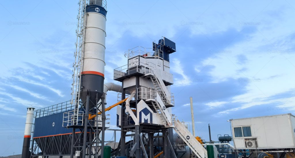 Asphalt Batch Plant for Sale In Macroad for road construction