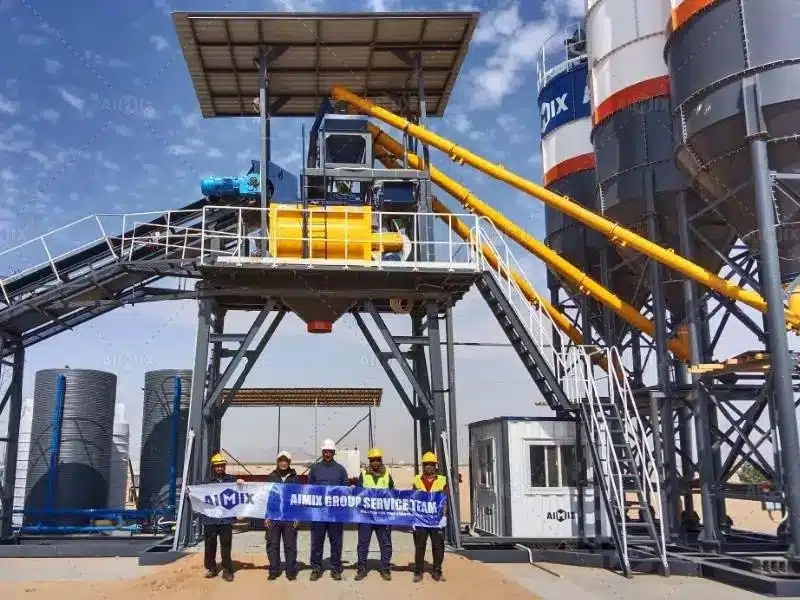 concrete plant in Saudi Arabia